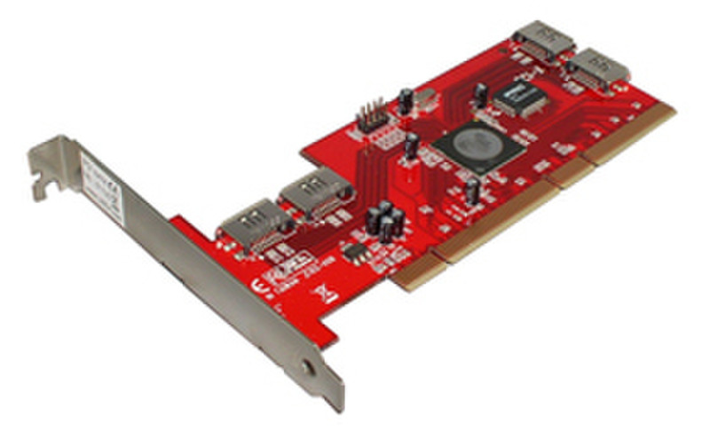 Lindy 4-Port PCI-X SATA II Controller Schnittstellenkarte/Adapter