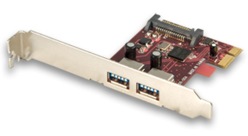 Lindy PCIe USB 3.0 Card interface cards/adapter