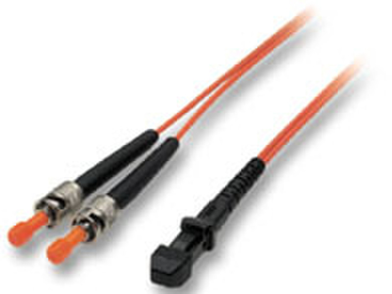 Lindy LWL Duplex MTRJ/ST 62,5/125, 2.0m 2m ST Orange Glasfaserkabel