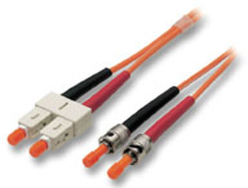 Lindy LWL Duplex ST/SC 62.5/125 Multimode 15.0m 15m Orange fiber optic cable