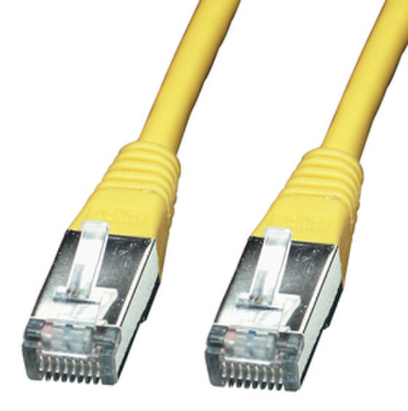 Lindy Cat.6 S/FTP PIMF 10.0m 10m Yellow networking cable