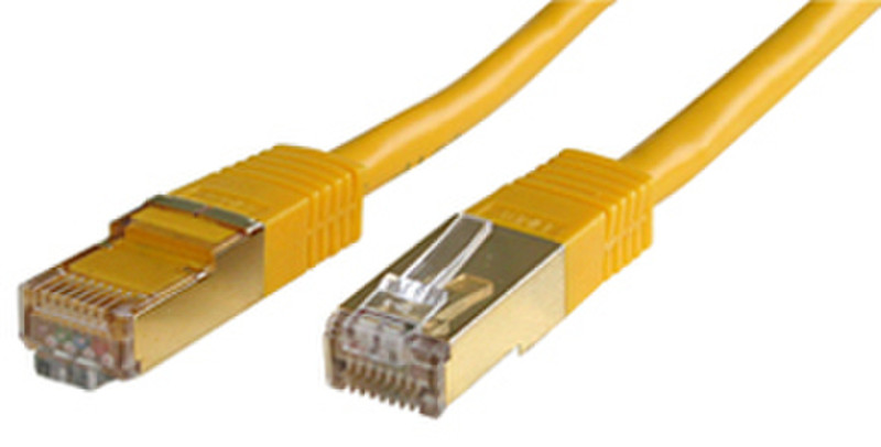 Lindy Cat.6 S/FTP PIMF Patch cable, 7.5m 7.5m Yellow networking cable