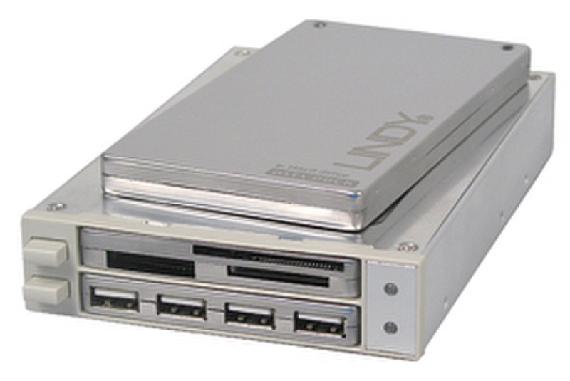 Lindy USB 2.0 Data Dock, IDE Version Cеребряный