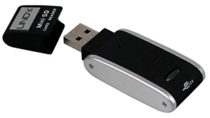 Lindy Card Reader - USB 2.0 Black card reader