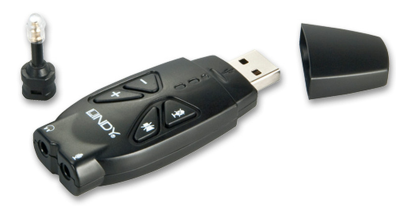 Lindy 42775 7.1channels USB Audiokarte