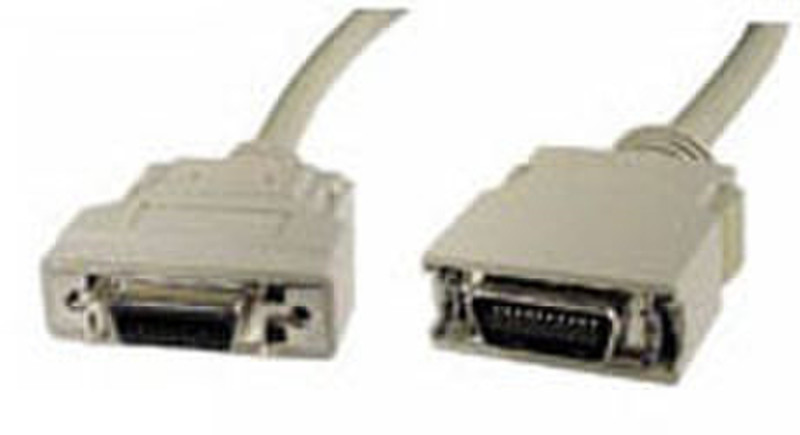 Lindy 2m DFP Monitor Cable 2m Grey SCSI cable