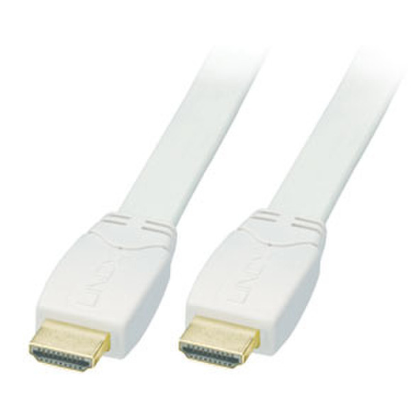 Lindy HDMI 1.3/1.4 Premium 0.5m 0.5m HDMI HDMI Weiß HDMI-Kabel