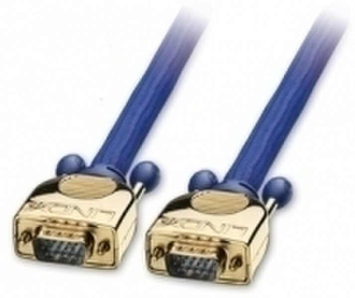 Lindy Premium Gold VGA 100.0m 100м VGA (D-Sub) VGA (D-Sub) Синий VGA кабель