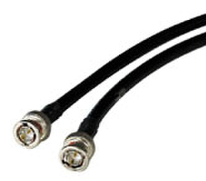 Lindy BNC-Video 10.0m 10m Black coaxial cable