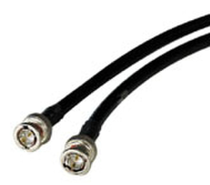 Lindy BNC-Video 3.0m 3m Black coaxial cable