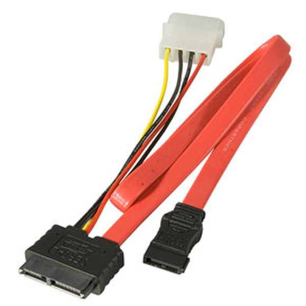 Lindy 0.3m SATA Cable + 5.25
