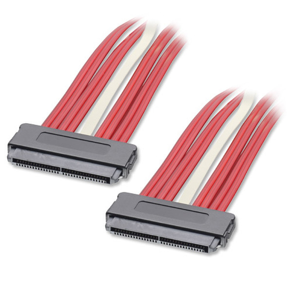 Lindy Internal SATA & SAS cable 0.5m SATA Red SATA cable