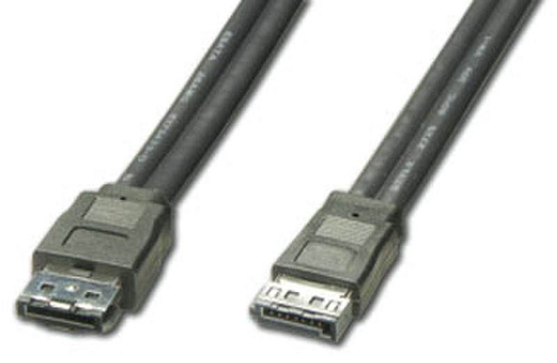 Lindy eSATA-II / SATA Cable, 1m 1m SATA Black SATA cable