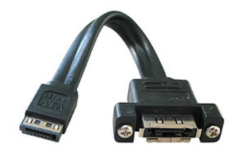 Lindy External SATA-II / SATA, 0.15m 0.15m SATA Black SATA cable