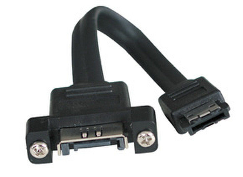 Lindy External SATA / SATA-II, 0.15m 0.15m SATA Black SATA cable