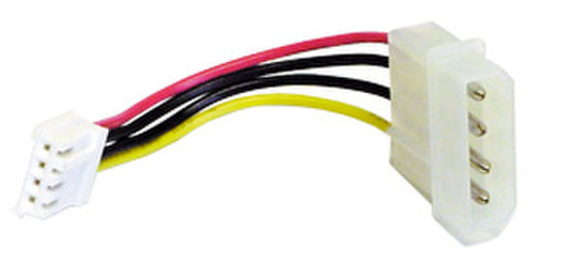Lindy Power Adaptor Cable, 0.1m 0.1m Mehrfarben Stromkabel