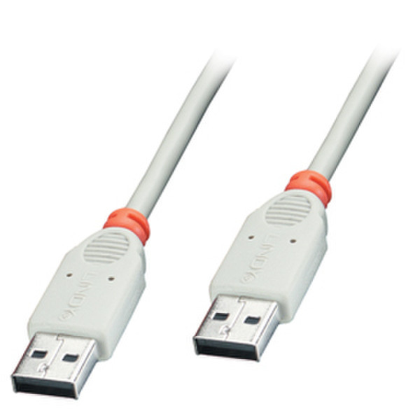 Lindy 5m USB A/A Cable 5m USB A USB A Grey USB cable