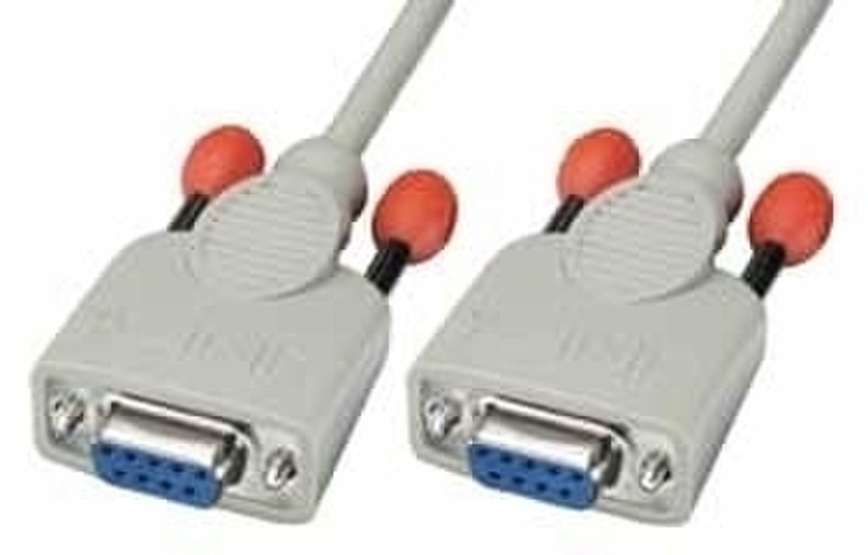 Lindy Null modem cable 25-pin 10m 10м Белый сетевой кабель