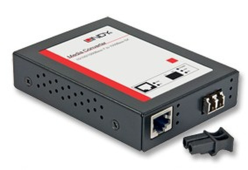 Lindy LC Fibre Optic Converter 1000Mbit/s network media converter