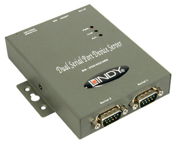 Lindy 2 Port IP Serial Server IP-сервер