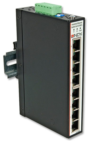 Lindy 25070 ungemanaged Schwarz Netzwerk-Switch