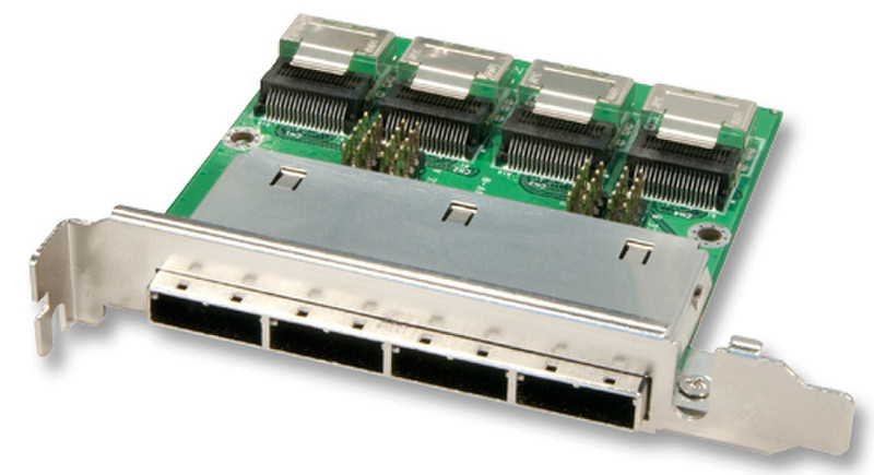 Lindy MiniSAS adapter 4 x SFF8088 Schnittstellenkarte/Adapter