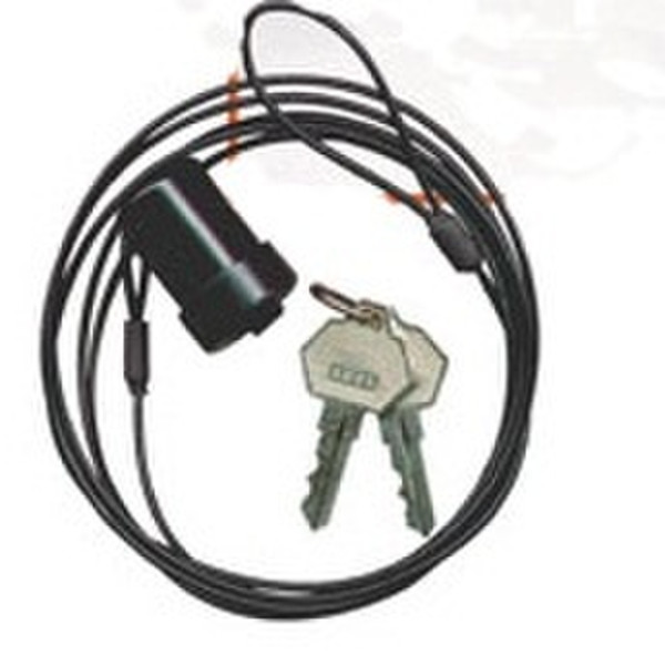 Lindy Notebook Security Cable, Standard Key Lock 1.6м кабельный замок