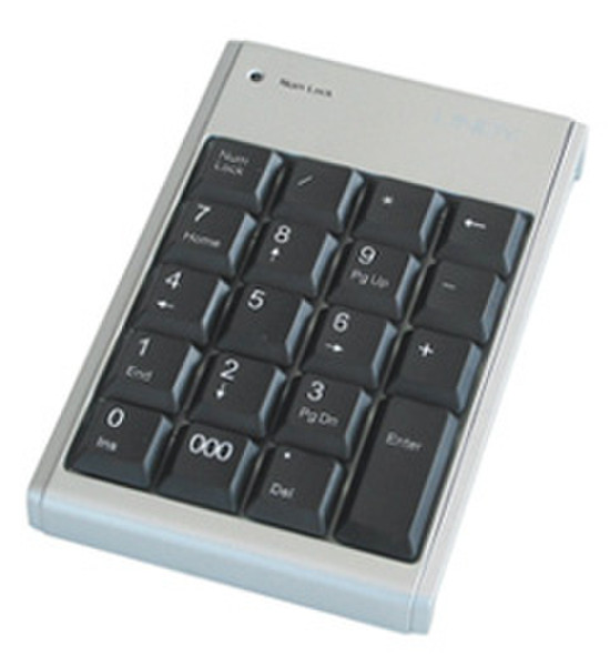 Lindy USB Numeric Keypad + 2-Port Hub