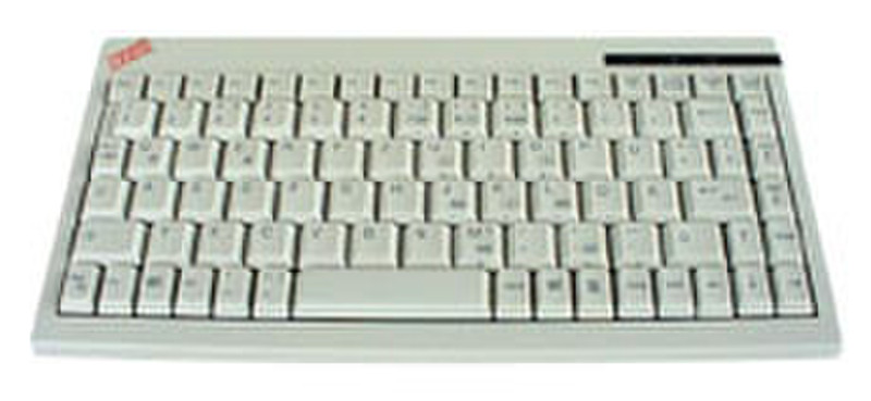 Lindy Compact-Keyboard PS/2 PS/2 QWERTY Белый клавиатура