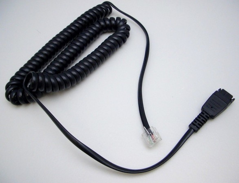 Jabra 8800-01-94 1.8м Черный телефонный кабель