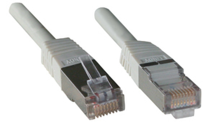 Lindy 3m Cat.5e Patch Cable 3м Серый сетевой кабель