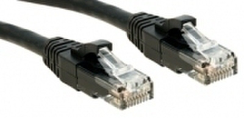 Lindy Cat.6 UTP Premium 7.5m 7.5m Black networking cable