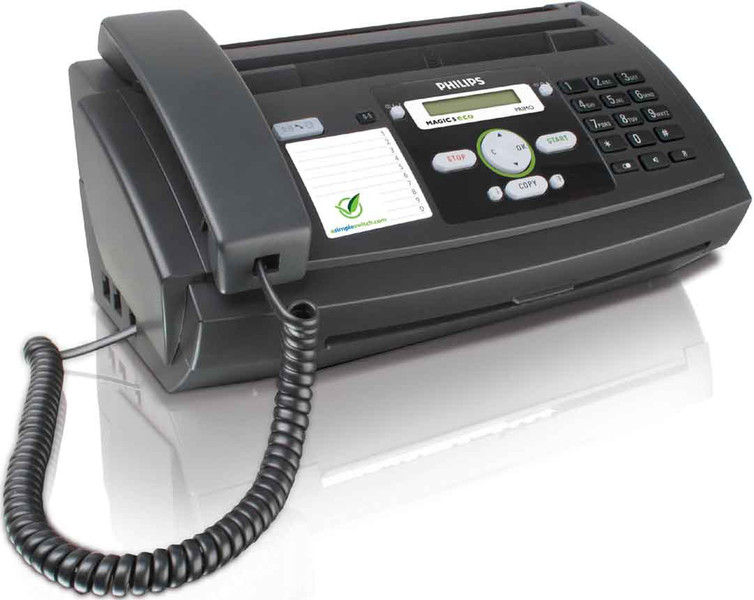 Sagem Magic5 PPF 675 Eco Voice 14.4Kbit/s 203 x 196DPI Grey fax machine