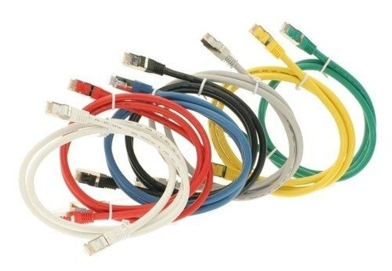 Jyh Eng Technology Patch cord F/UTP Cat5E 5м Серый сетевой кабель