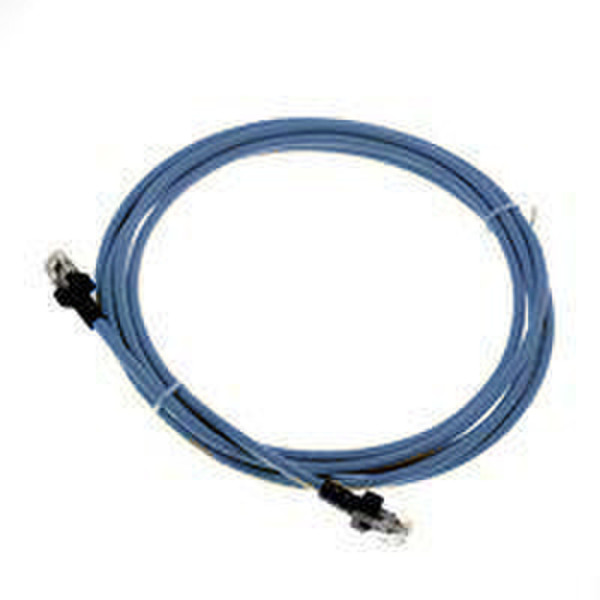 Jyh Eng Technology LAN Cat5e UTP 1m Blue networking cable
