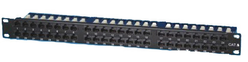 Jyh Eng Technology LAN 50port, 1U Schalttafel