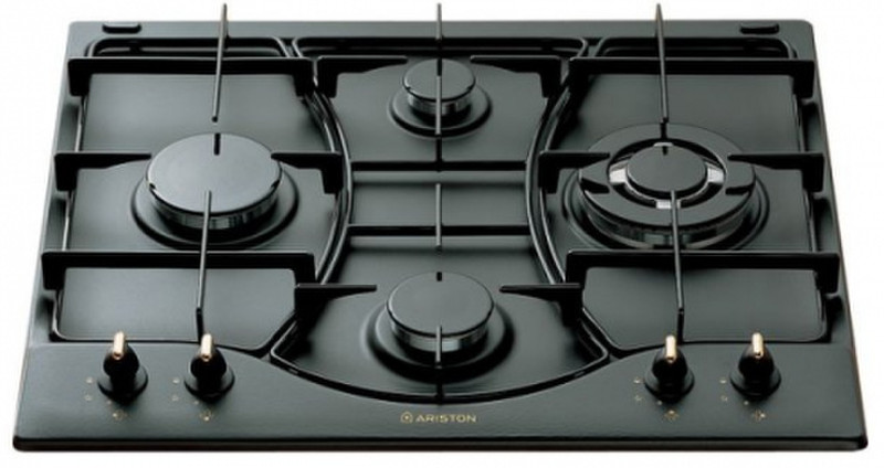 Hotpoint PH 640 MS (AN) R/HA Встроенный Gas hob Черный плита