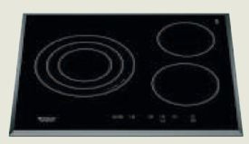 Hotpoint KRC 631 T B built-in Ceramic Black hob