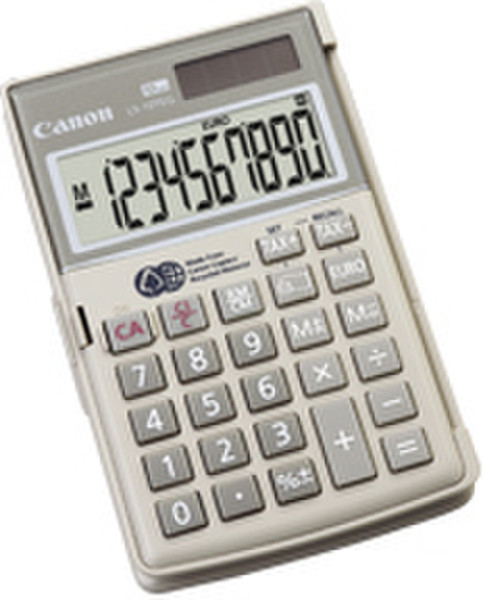 Canon LS-10TEG Pocket Basic calculator Grey