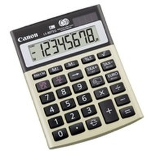Canon LS-80TEG Pocket Display calculator Black,White