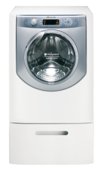 Hotpoint AQM8D 49 U H/A freestanding Front-load 8kg 1400RPM A Silver,White washing machine