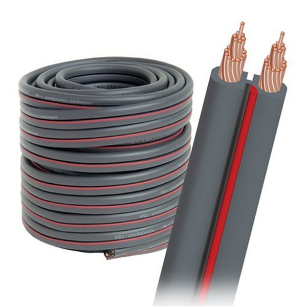 AudioQuest X-2 bulk speaker cable 9м Серый аудио кабель