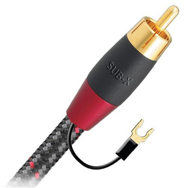 AudioQuest Sub-X 12м RCA Серый аудио кабель