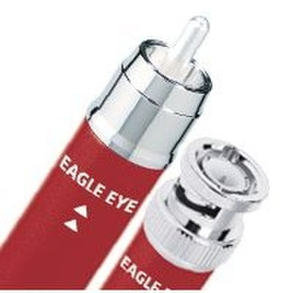 AudioQuest Eagle Eye 1.5m RCA BNC Rot Koaxialkabel