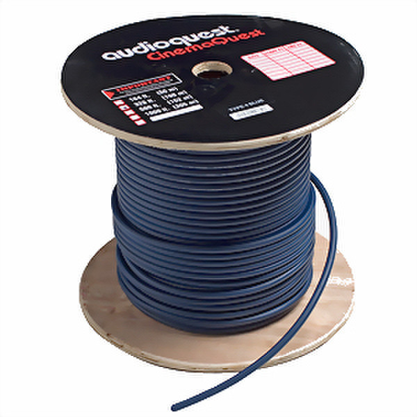 AudioQuest Type 4 bulk Blau Audio-Kabel