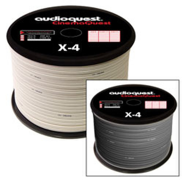AudioQuest X4 bulk Красный аудио кабель