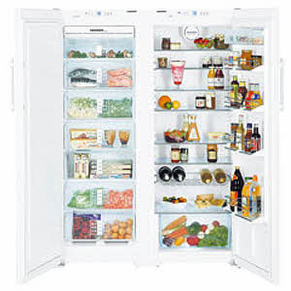 Liebherr SBS 6352 Premium NoFrost freestanding 346L White side-by-side refrigerator