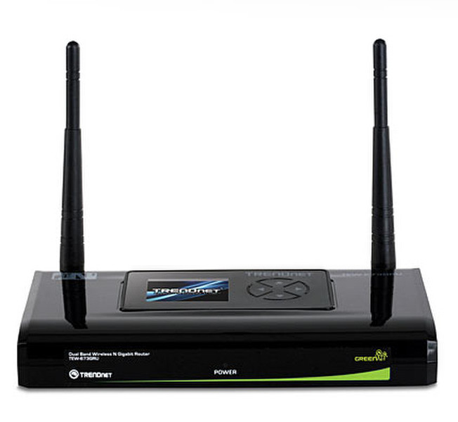 Trendnet TEW-673GRU Dual-band (2.4 GHz / 5 GHz) Gigabit Ethernet Black wireless router