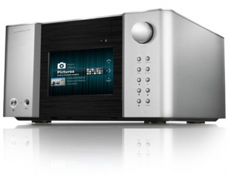 LUXA2 LM200 Touch HTPC Schwarz, Silber Computer-Gehäuse