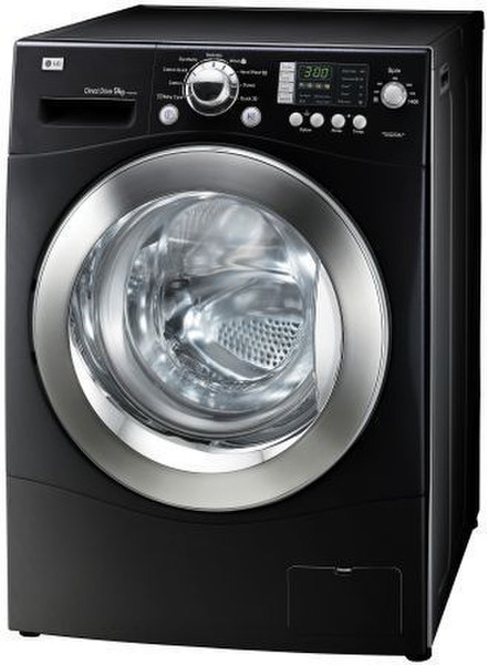 LG F1403FDS6 Freistehend Frontlader 9kg 1400RPM A++ Schwarz Waschmaschine